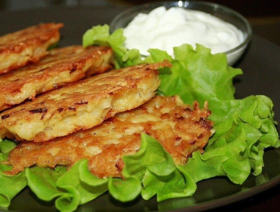 драники с сыром